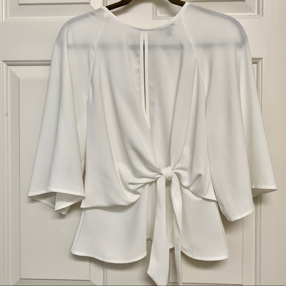 White Topshop Blouse